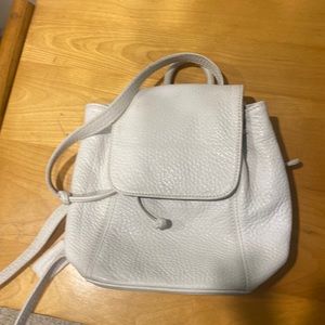 White coach backpack